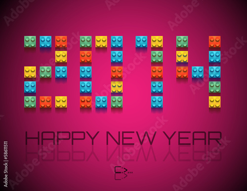 2014 Happy New Year background