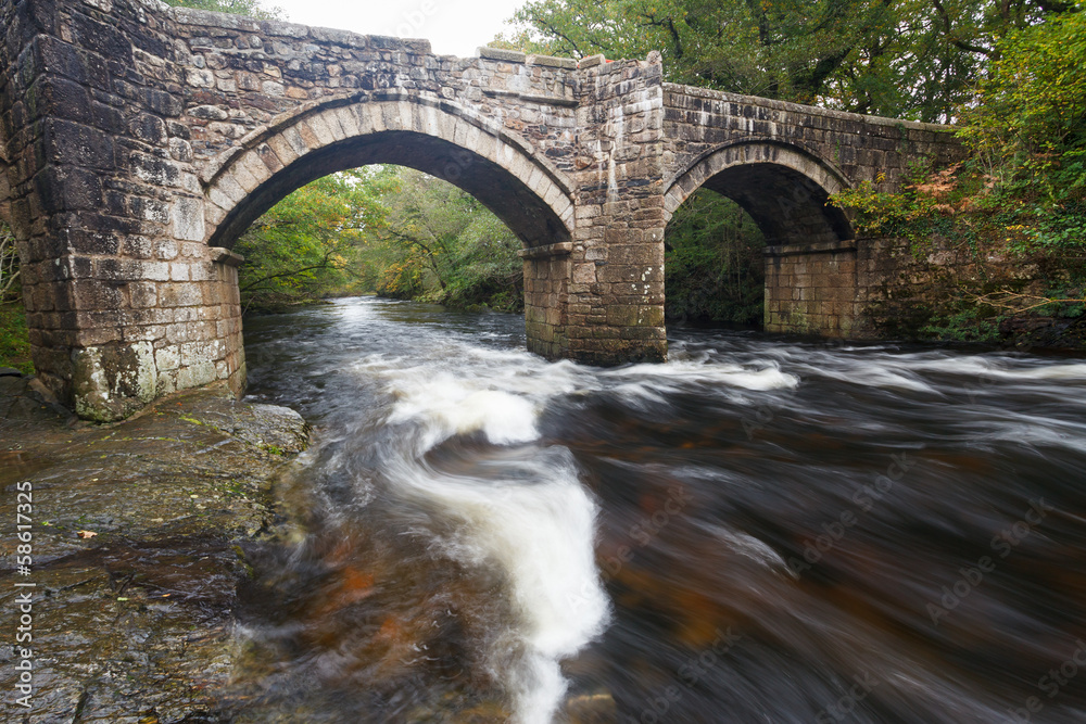 Fototapeta premium Newbridge Dartmoor Devon