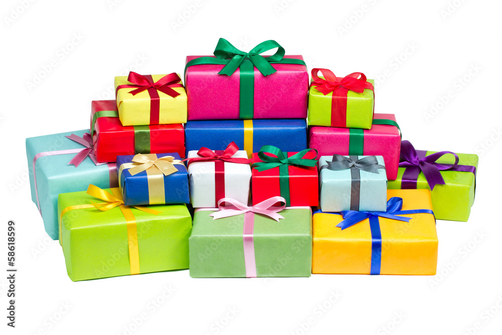 Fototapeta premium Viele Geschenke