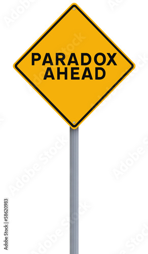 Принти на полотні Paradox Ahead