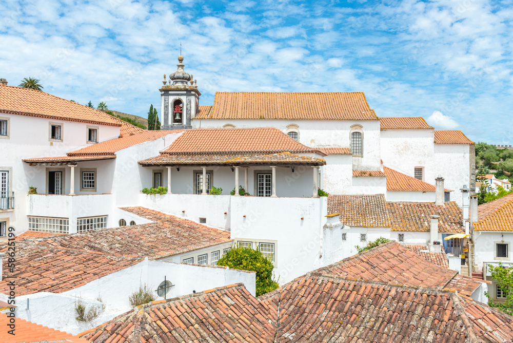 Church in Obidos, Portugal