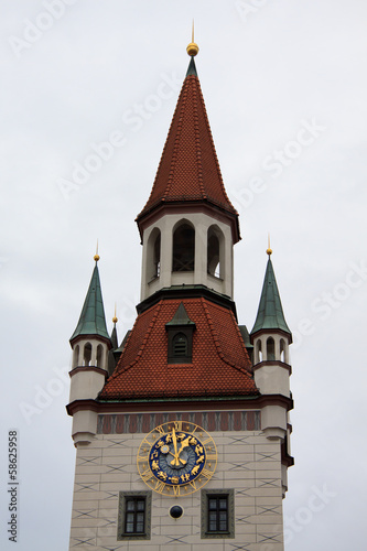 Alte Rathaus, Marienplatz - monaco di Baviera photo