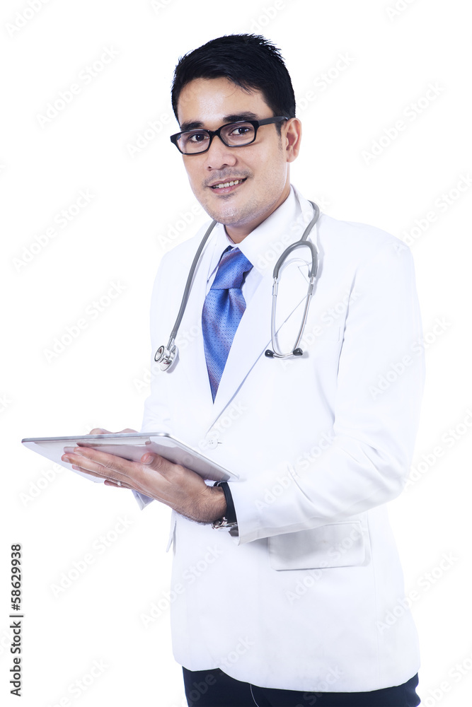 Doctor writing a prescription