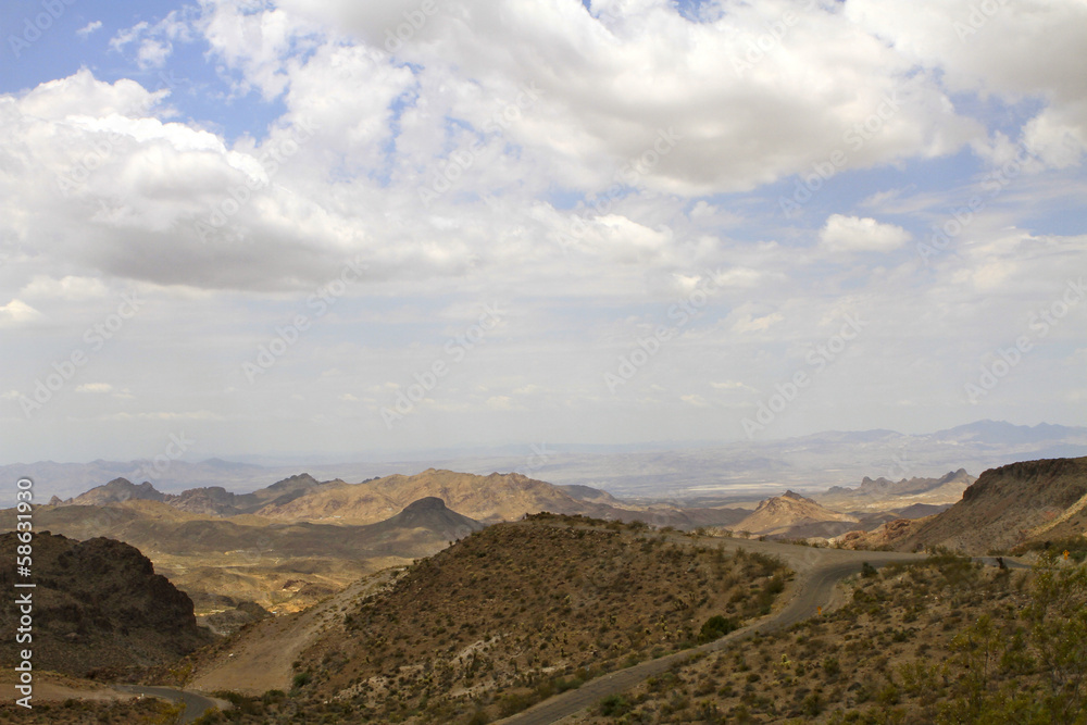 paysage de la Route 66, Arizona