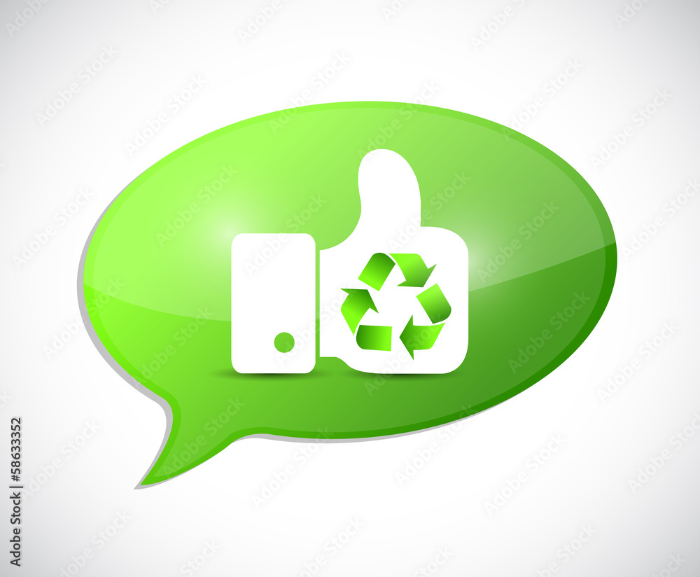 recycle handprint illustration design recycle handprint illustration design