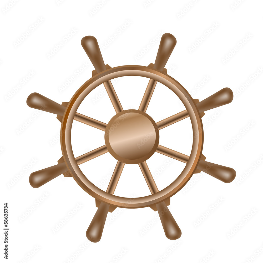 steering wheel for ship