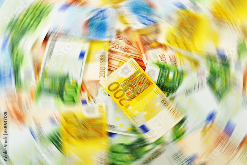 Φωτογραφία Money laundering. Euro European currency