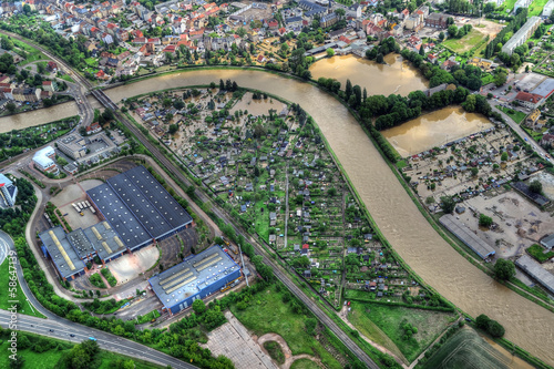 Zwötzen 3 Hochwasser