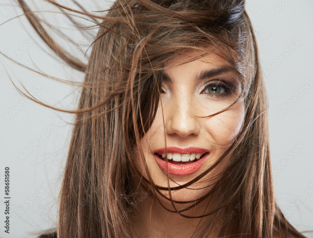 Beauty woman face close up portrait. Beauty woman face close up portrait.