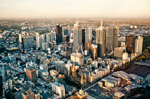 Melbourne city photo