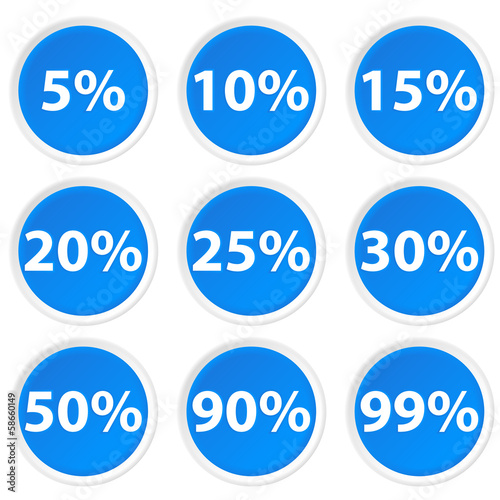 Wallpaper Mural Circle Icons with percent Torontodigital.ca