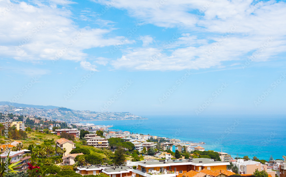 Sanremo, famous town on the Liguria, Itally