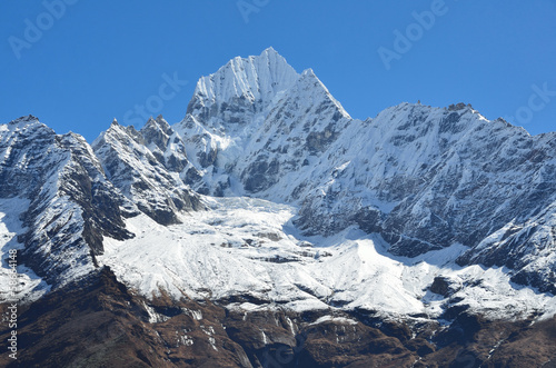 Непал, Гималаи, гора Тамсерку в районе Кхумбу