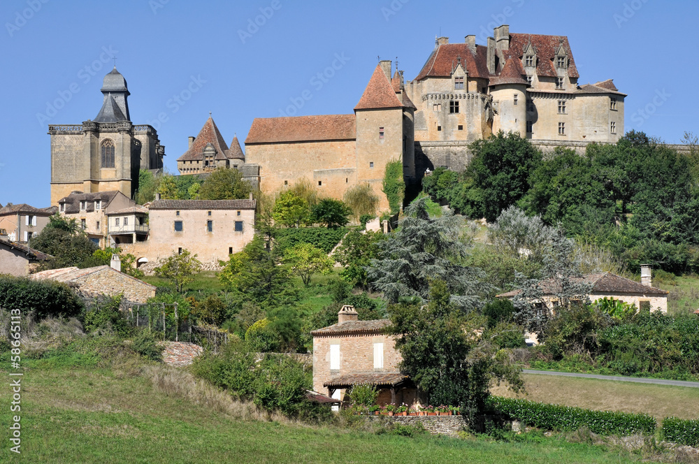 Village of Biron, Dordogne (France)