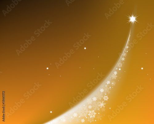 Christmas background, abstract tree