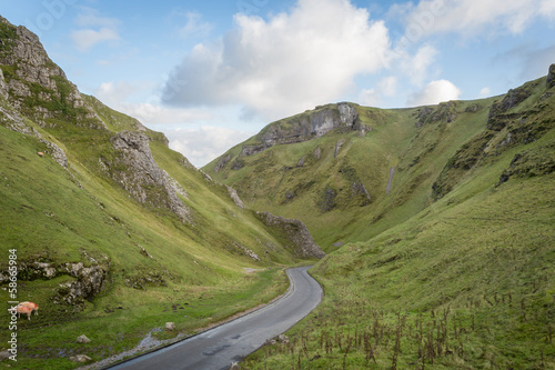 Views Of Winnats Pass In Derbyshire photo