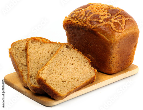 bread on white