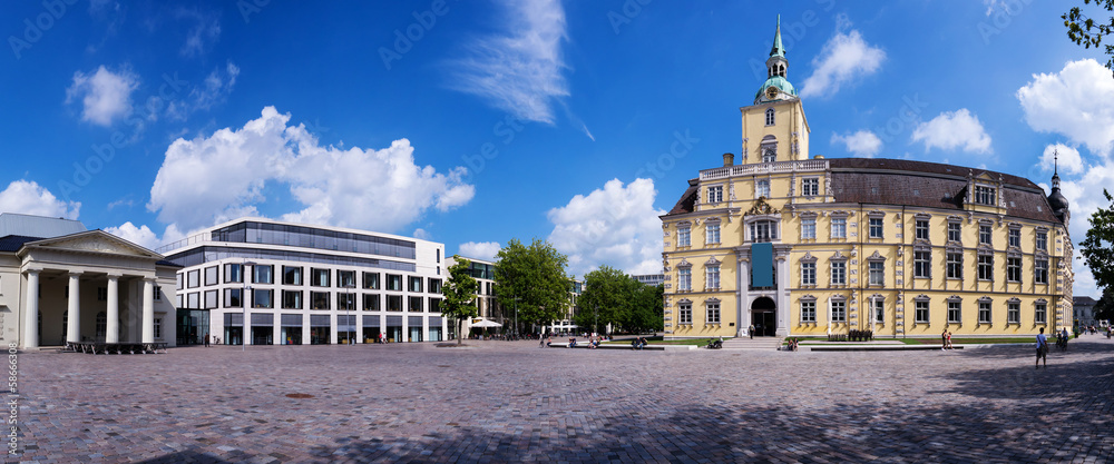 Wunschmotiv: schlossplatz oldenburg #58666308