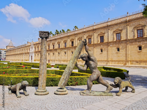 Parliament of Andalusia in Seville, Spain photo