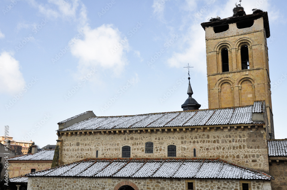 Iglesia románica de San Justo, Segovia (España)