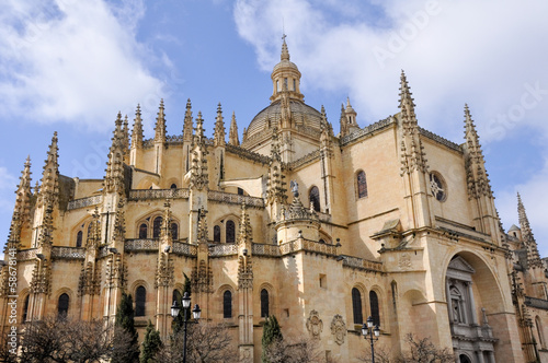 Cathedral of Segovia, Spain © Noradoa