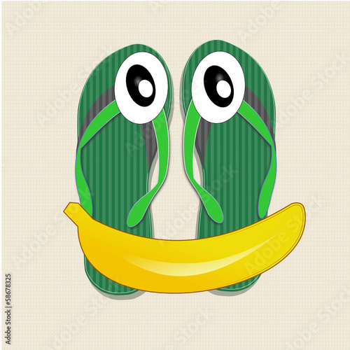 Les tongs ont la banane