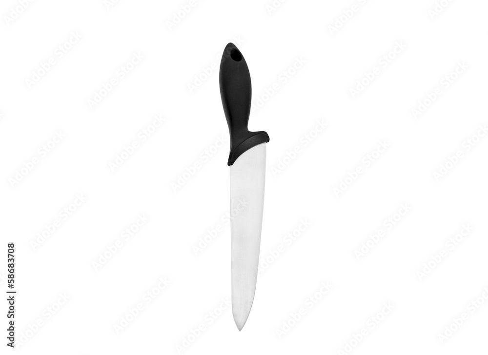 Obraz premium Kitchen knife isolated with clipping path