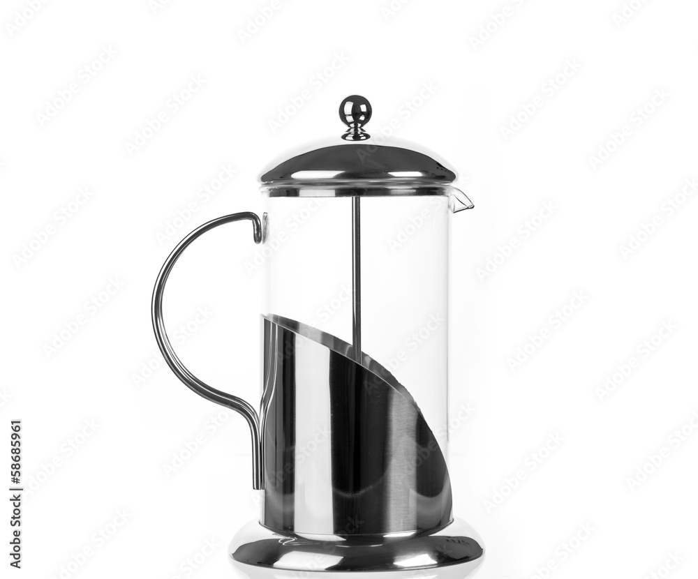Obraz premium kettle isolated on white background