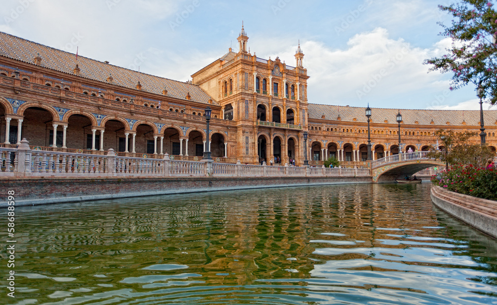 Obraz premium Plaza de Espana, Seville, Spain