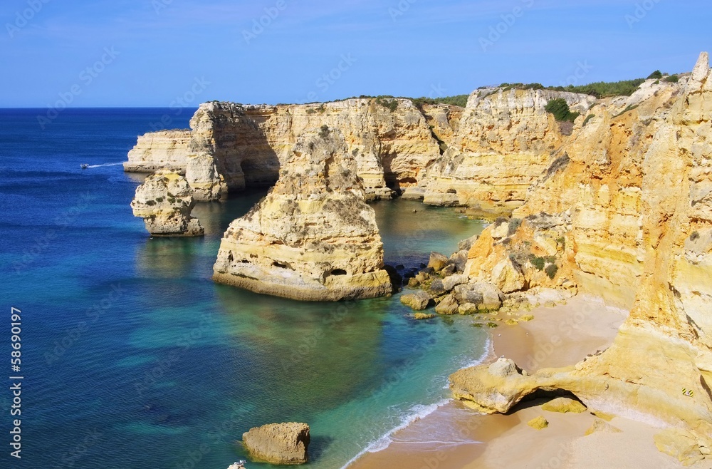 Fototapeta premium Algarve Strand Marinha - Algarve beach marinha 12