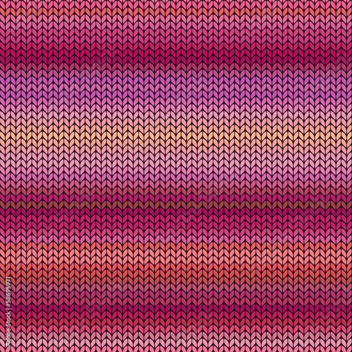 Melange knitted seamless pattern