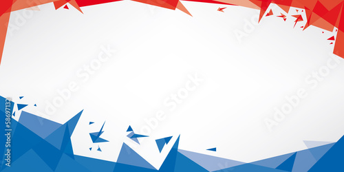 background origami of France