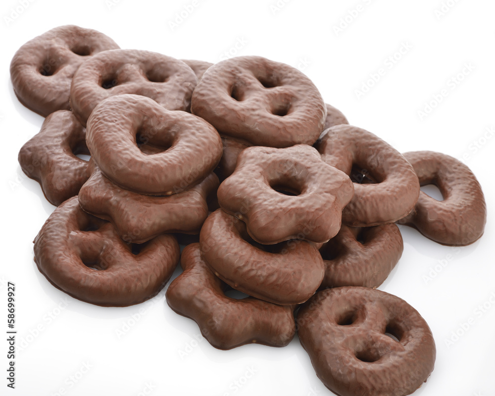 Chocolate Gingerbread Cookies Chocolate Gingerbread Cookies