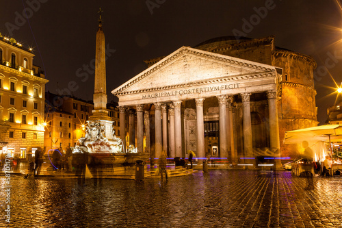 Pantheon at Night, Rome