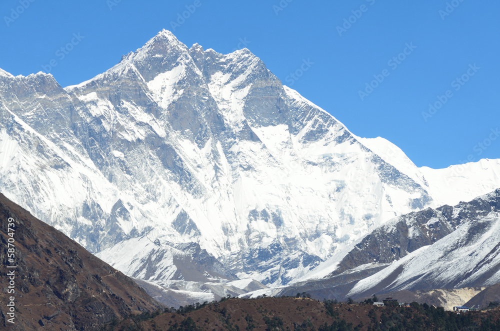 Непал, Гималаи, гора Лхоцзе