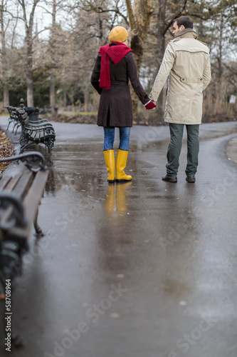 Romantic couple