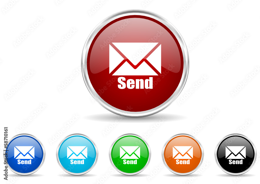 send icon vector set send icon vector set