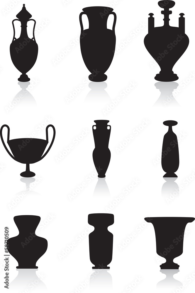Vases, bottles, and urns Vases, bottles, and urns