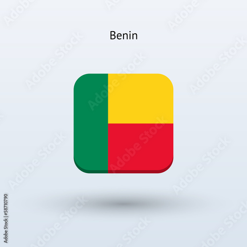 Free Download Benin flag icon - GFXLoad