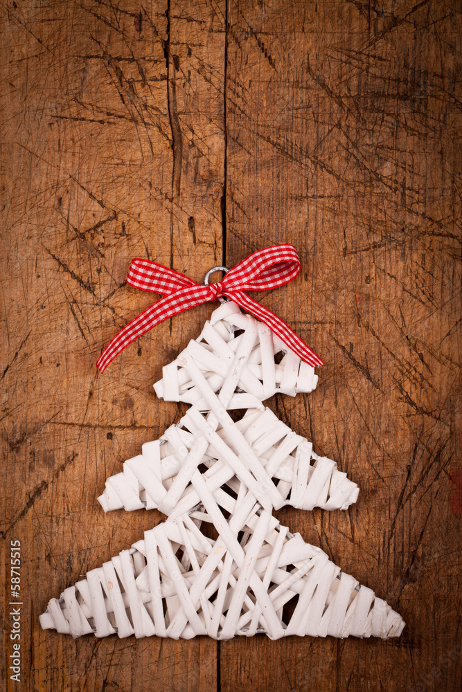 Little white Christmas ornament