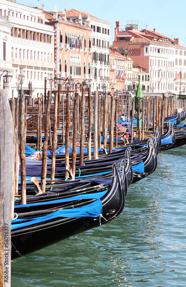 Gondola In Venezia, Italy