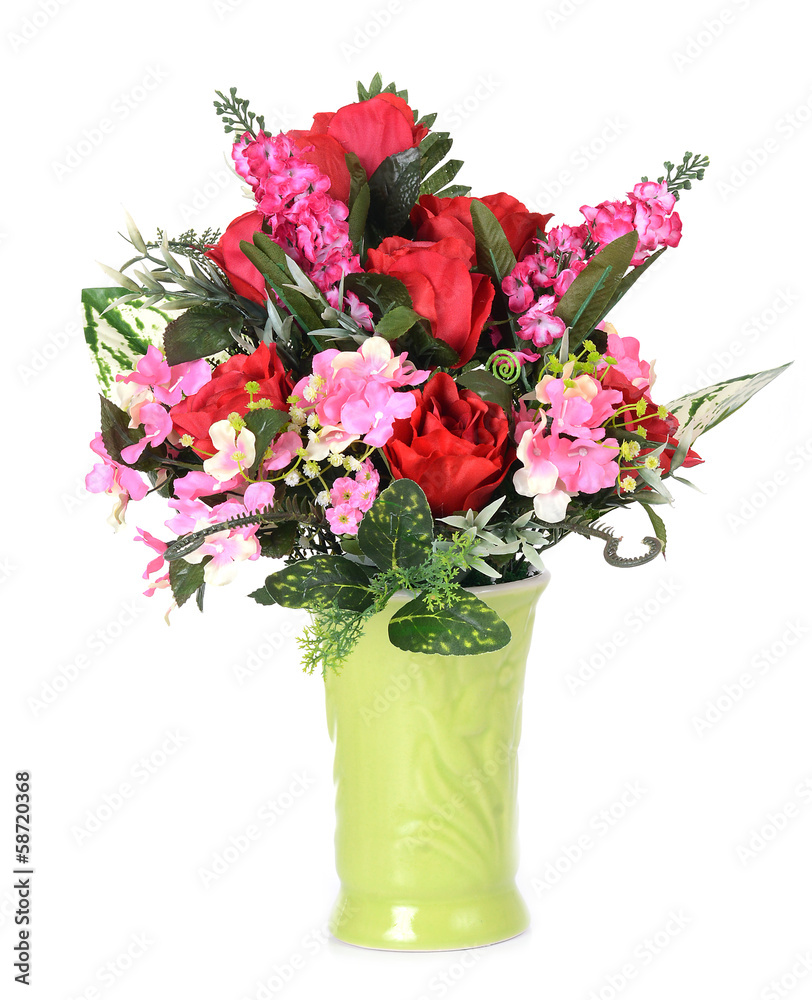 custom made wallpaper toronto digitalflowers in vase isolated