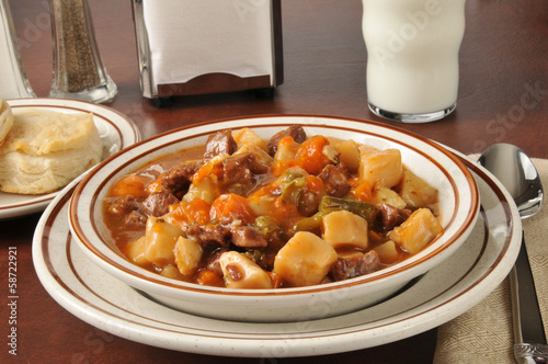 Fotografie Pot roast soup