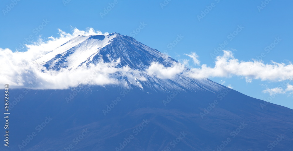 Mountain Fuji in autumn season