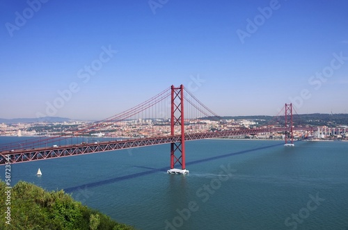 Lissabon Bruecke - Lisbon bridge 04
