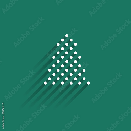 stylized Christmas tree