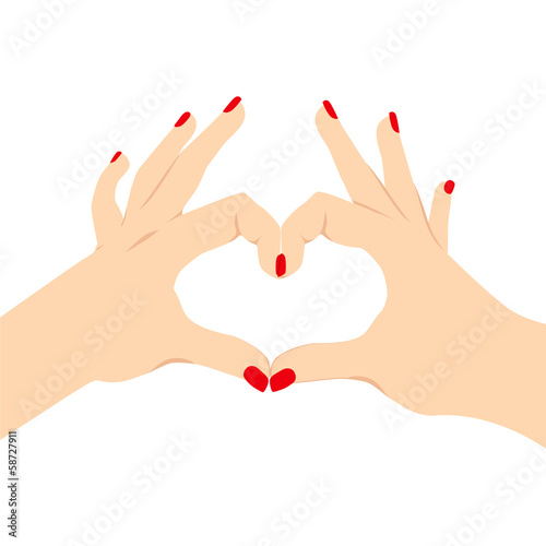 Love Heart Hand Sign