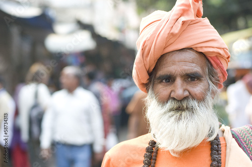 Indian monk , Hindu sadhu , Rajasthan , India