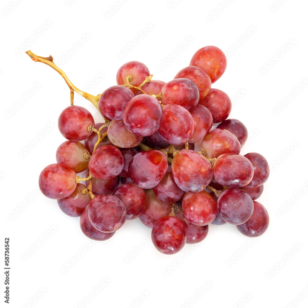 Red grapes