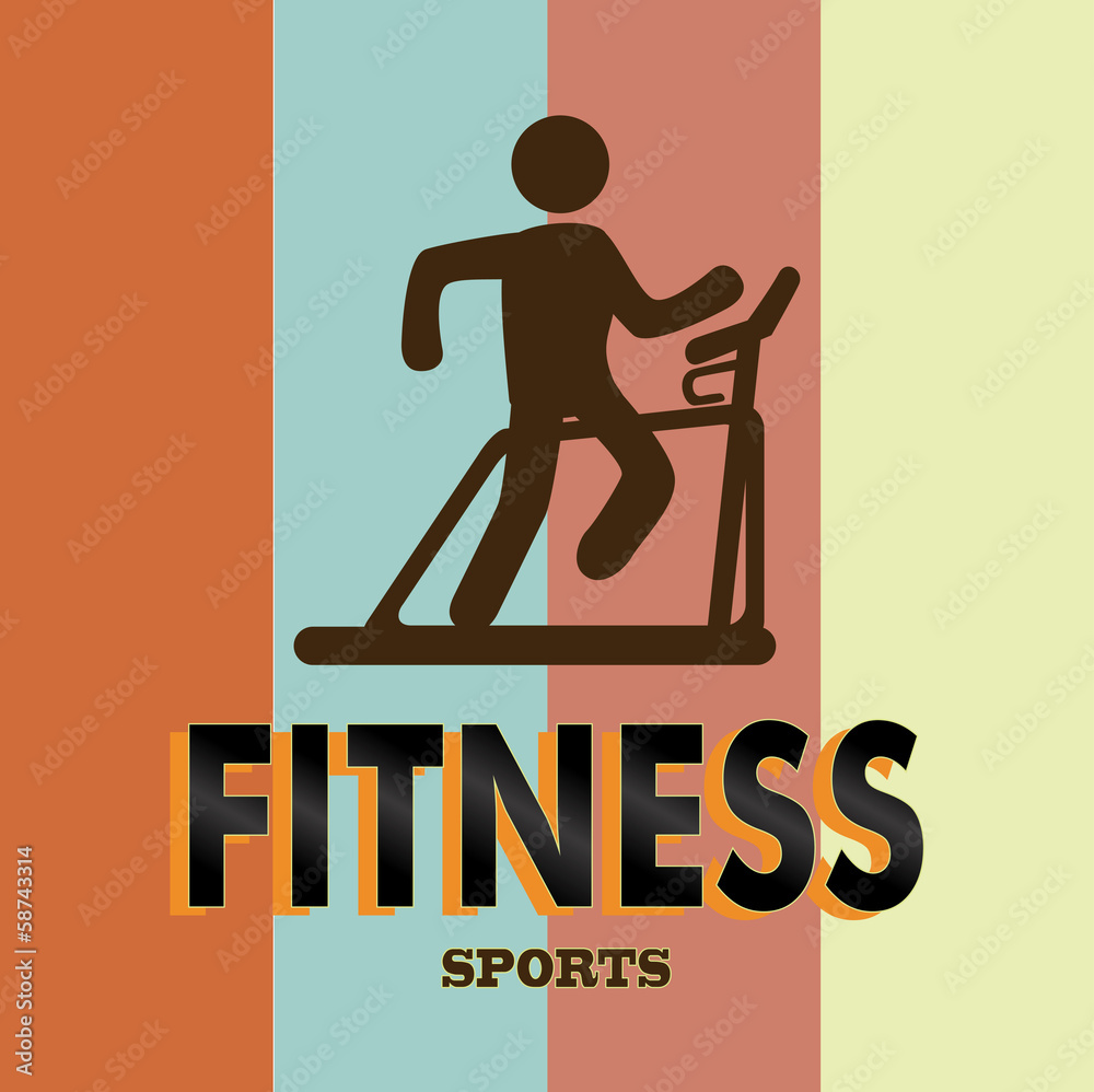 Obraz premium fitness design